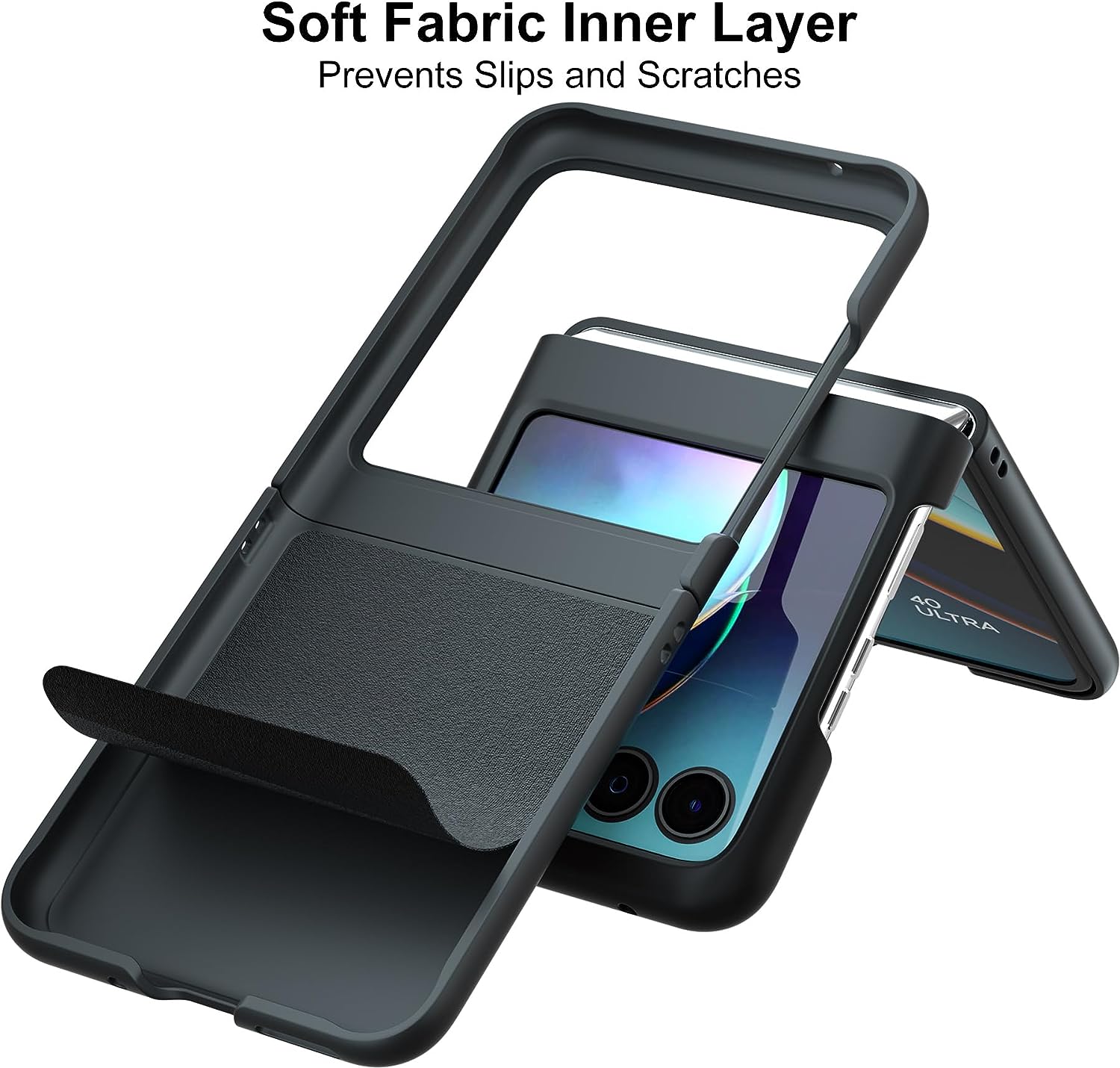 Étui en cuir pour Motorola Moto Razr+ Plus / Razr 40 Ultra (2023) Étui en cuir pour Motorola Moto Razr+ Plus / Razr 40 Ultra (2023)